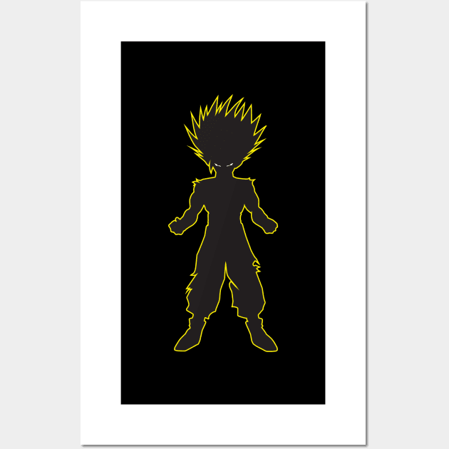 Gohan Dragon Ball Wall Art by WiredDesigns